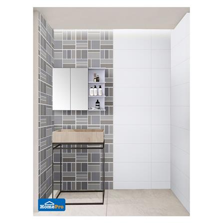 ตู้กระจก PVC MOYA VM-C1402 สีขาว_5