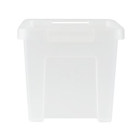 กล่องเก็บของ ฝาล็อค DKW A5 19.2x28.6x17.2 ซม. สีขาว_2