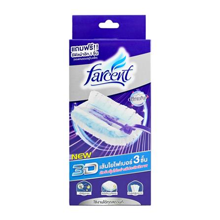 ไม้ปัดฝุ่นไมโครไฟเบอร์ไฟฟ้าสถิต FARCENT WW-7651 5 นิ้ว สีขาว_1
