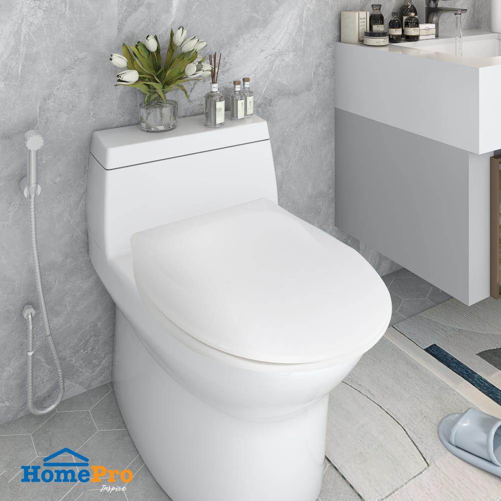 ฝารองนั่งพลาสติก MOYA 14398 สีขาว