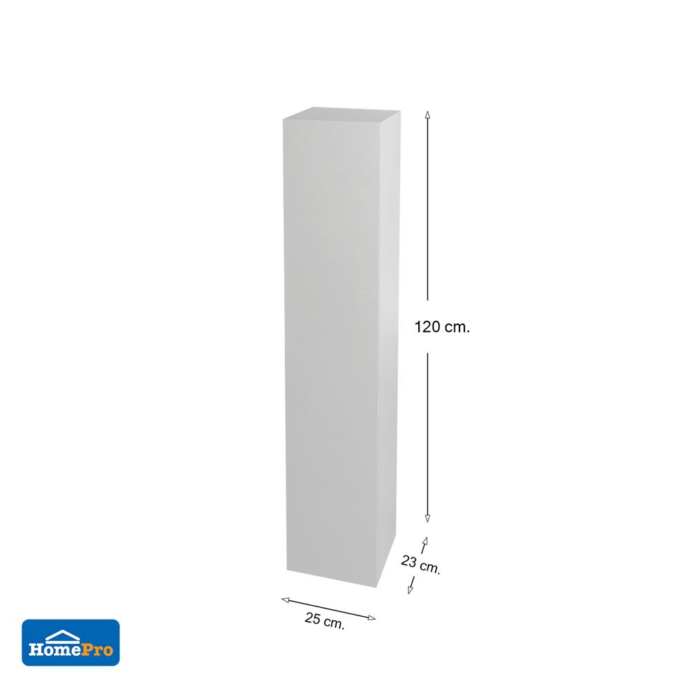 ตู้แขวนผนัง PVC MOYA VC-1717-1 สีขาว