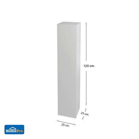 ตู้แขวนผนัง PVC MOYA VC-1717-1 สีขาว_4