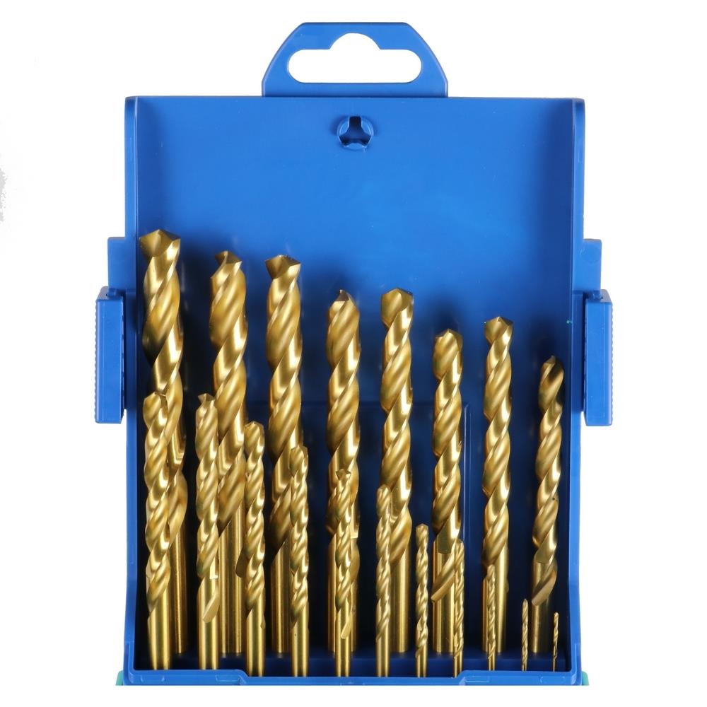 ดอกเจาะเหล็ก HELLER HSS-TIN 19 ชิ้น/ชุด