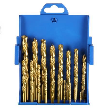 ดอกเจาะเหล็ก HELLER HSS-TIN 19 ชิ้น/ชุด_1