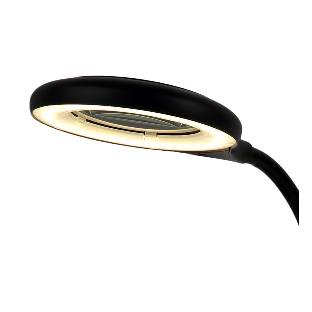 ไฟอ่านหนังสือ LED LA-R958 BLACK CARINI ABS MODERN ดำ