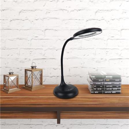 ไฟอ่านหนังสือ LED LA-R958 BLACK CARINI ABS MODERN ดำ_6