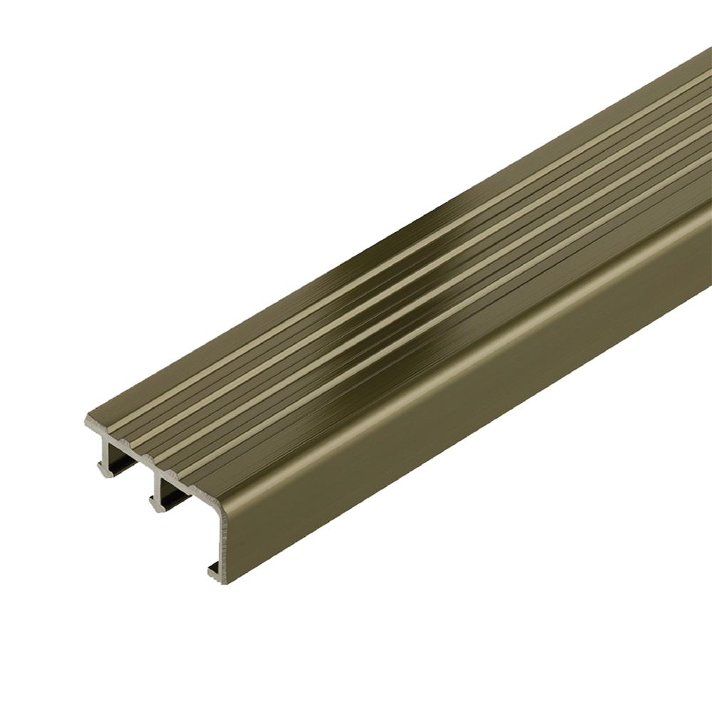 จมูกบันไดอะลูมิเนียม DP DNHG401202โกลด์เบจไฮกลอส 1.2 ม.