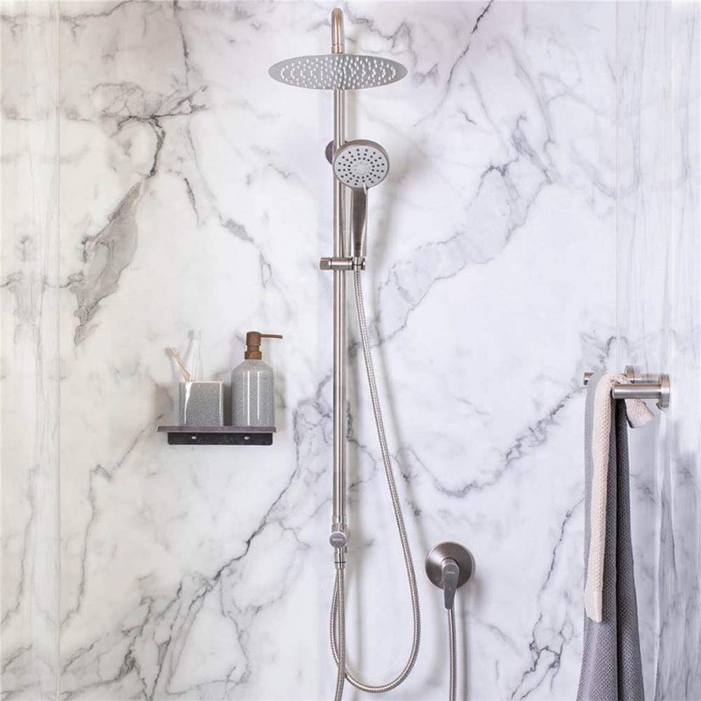 ชุดฝักบัว RAIN SHOWER RASLAND RA STAINLESS3663 สีโครม