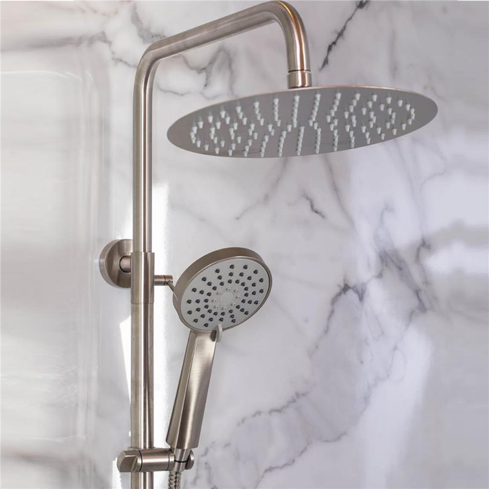 ชุดฝักบัว RAIN SHOWER RASLAND RA STAINLESS3663 สีโครม