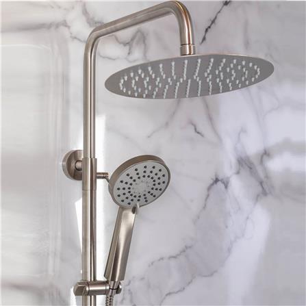 ชุดฝักบัว RAIN SHOWER RASLAND RA STAINLESS3663 สีโครม_5