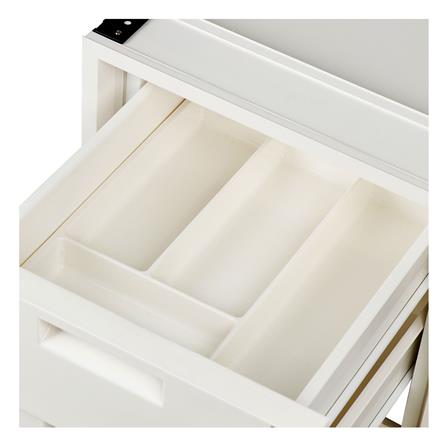 ตู้ลิ้นชัก PP 3 ชั้น+ถาดใส่ช้อน 46x66 ซม._4