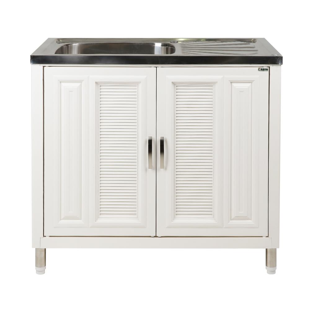 ตู้ตั้งพื้น PP CABIN G5 1B1D สีครีม