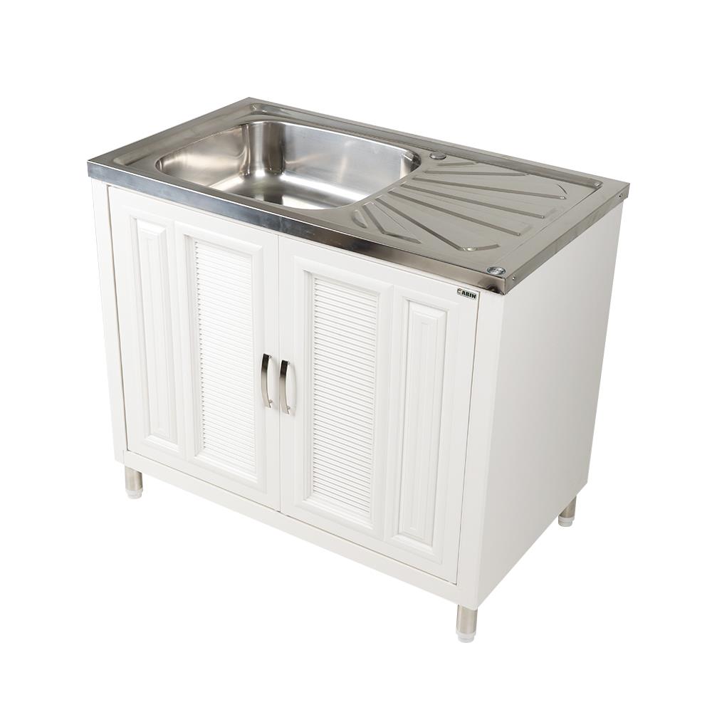 ตู้ตั้งพื้น PP CABIN G5 1B1D สีครีม