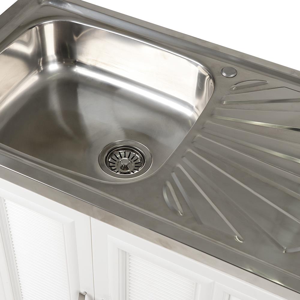 ตู้ตั้งพื้น PP CABIN G5 1B1D สีครีม