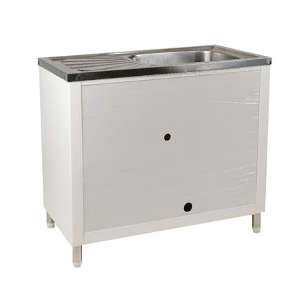 ตู้ตั้งพื้น PP CABIN G5 1B1D สีครีม_3