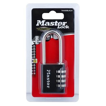 กุญแจรหัสคล้อง MASTER LOCK 7640EURDBLKLH 40 มม._4
