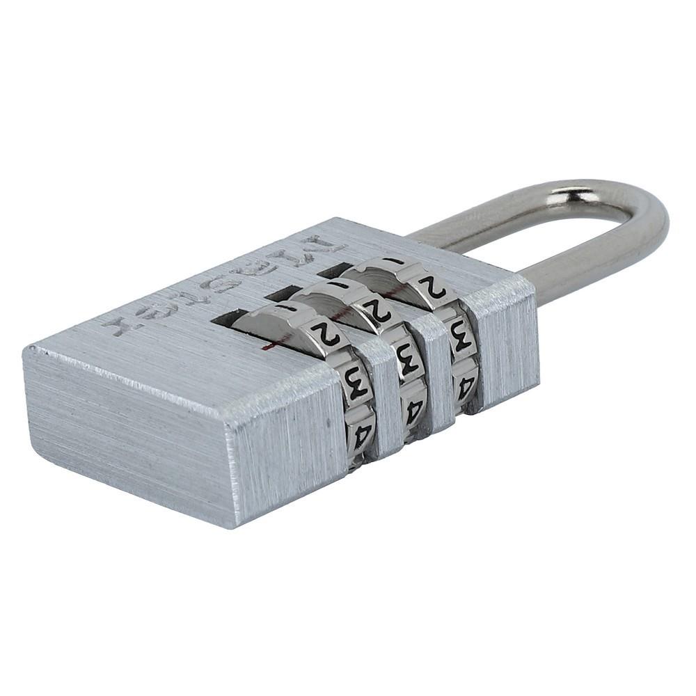 กุญแจรหัสคล้อง MASTER LOCK 7620EURD 20 มม. สีเงิน