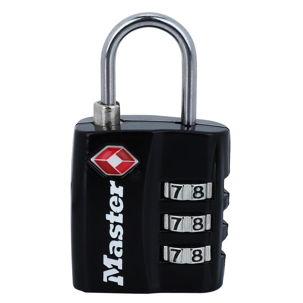 กุญแจรหัส MASTER LOCK 4680EURDBLK 30 มม. สีดำ