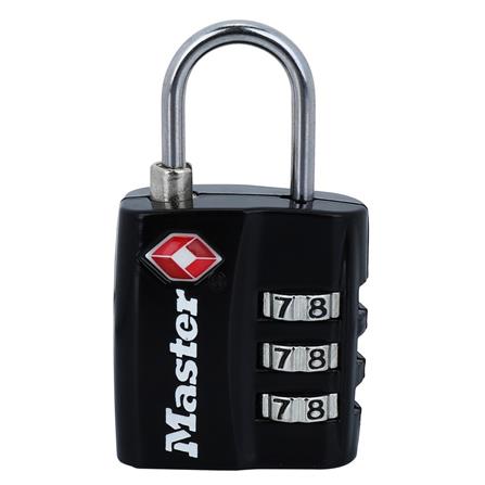 กุญแจรหัส MASTER LOCK 4680EURDBLK 30 มม. สีดำ