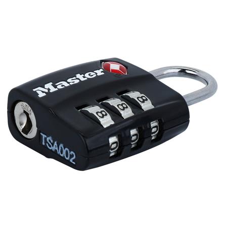 กุญแจรหัส MASTER LOCK 4680EURDBLK 30 มม. สีดำ_1