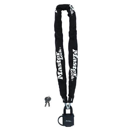 กุญแจโซ่คล้อง MASTER LOCK 8390EURDPRO 7 มม. x 0.9 ม. สีดำ_0