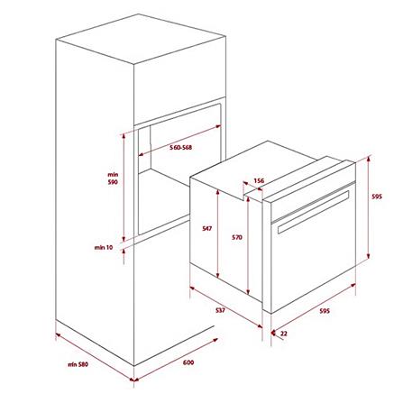 เตาอบฝังดิจิตอล TEKA HLB 838_5