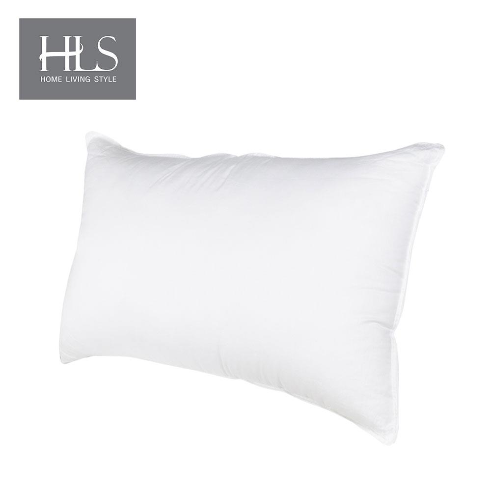 หมอนหนุนสุญญากาศ ใยสังเคราะห์ HOME LIVING STYLE FRESH 19x29 นิ้ว สีขาว