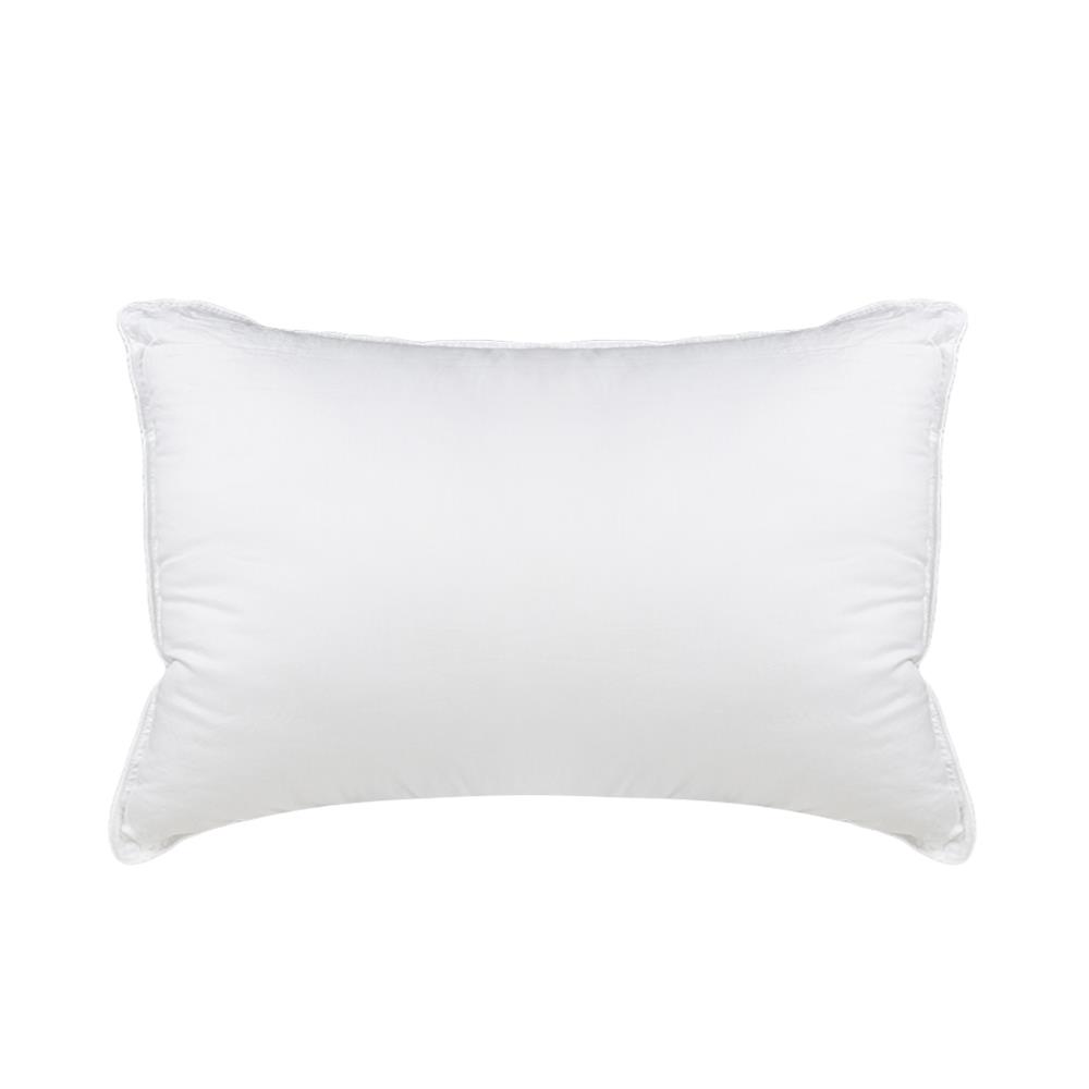 หมอนหนุนสุญญากาศ ใยสังเคราะห์ HOME LIVING STYLE FRESH 19x29 นิ้ว สีขาว