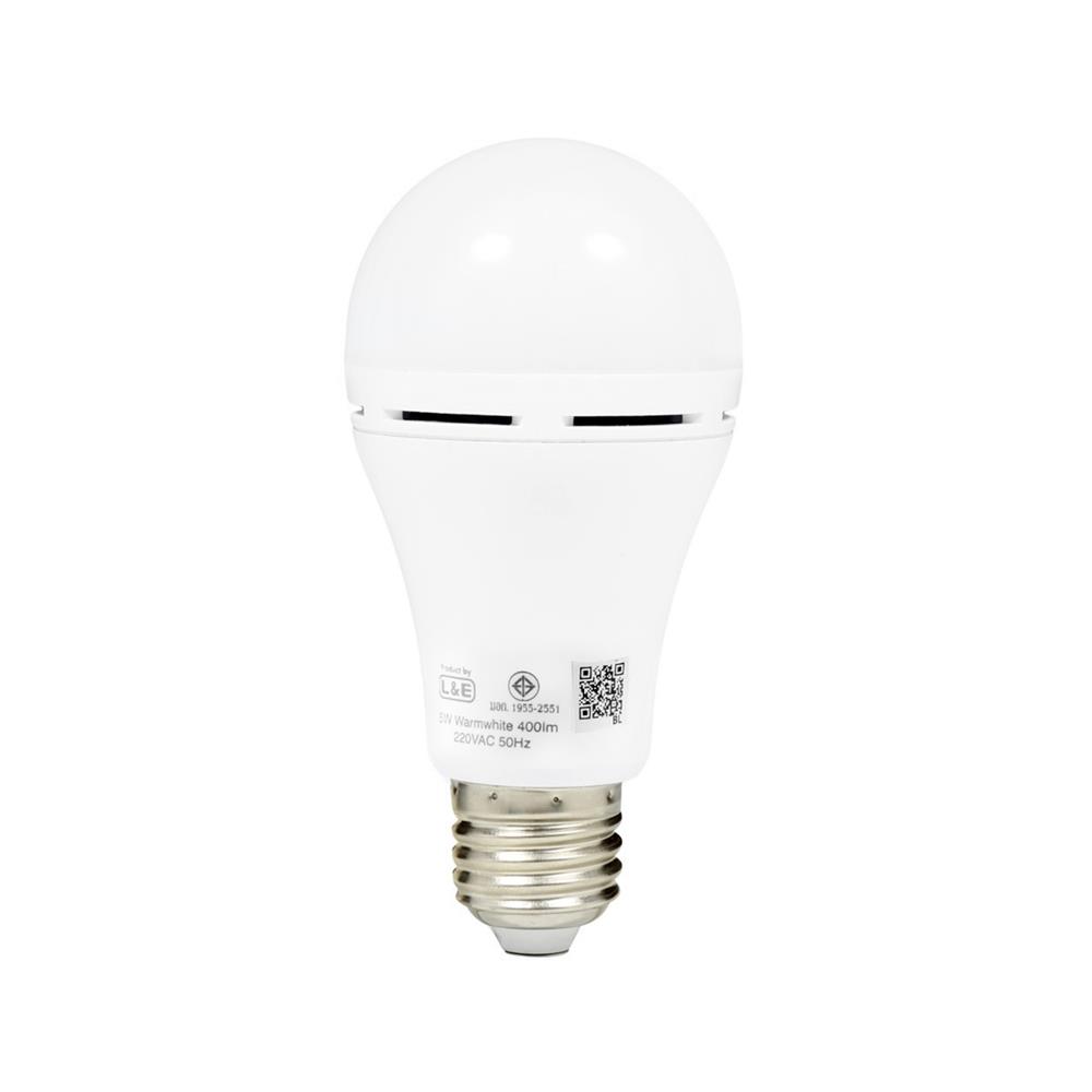 หลอด LED LUMAX EMERGENCY 5 วัตต์ WARMWHITE E27