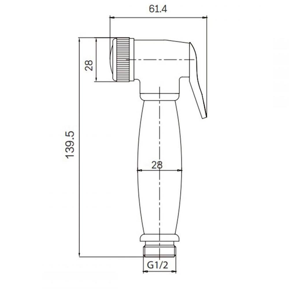 สายฉีดชำระครบชุด RASLAND RA AST68686RG