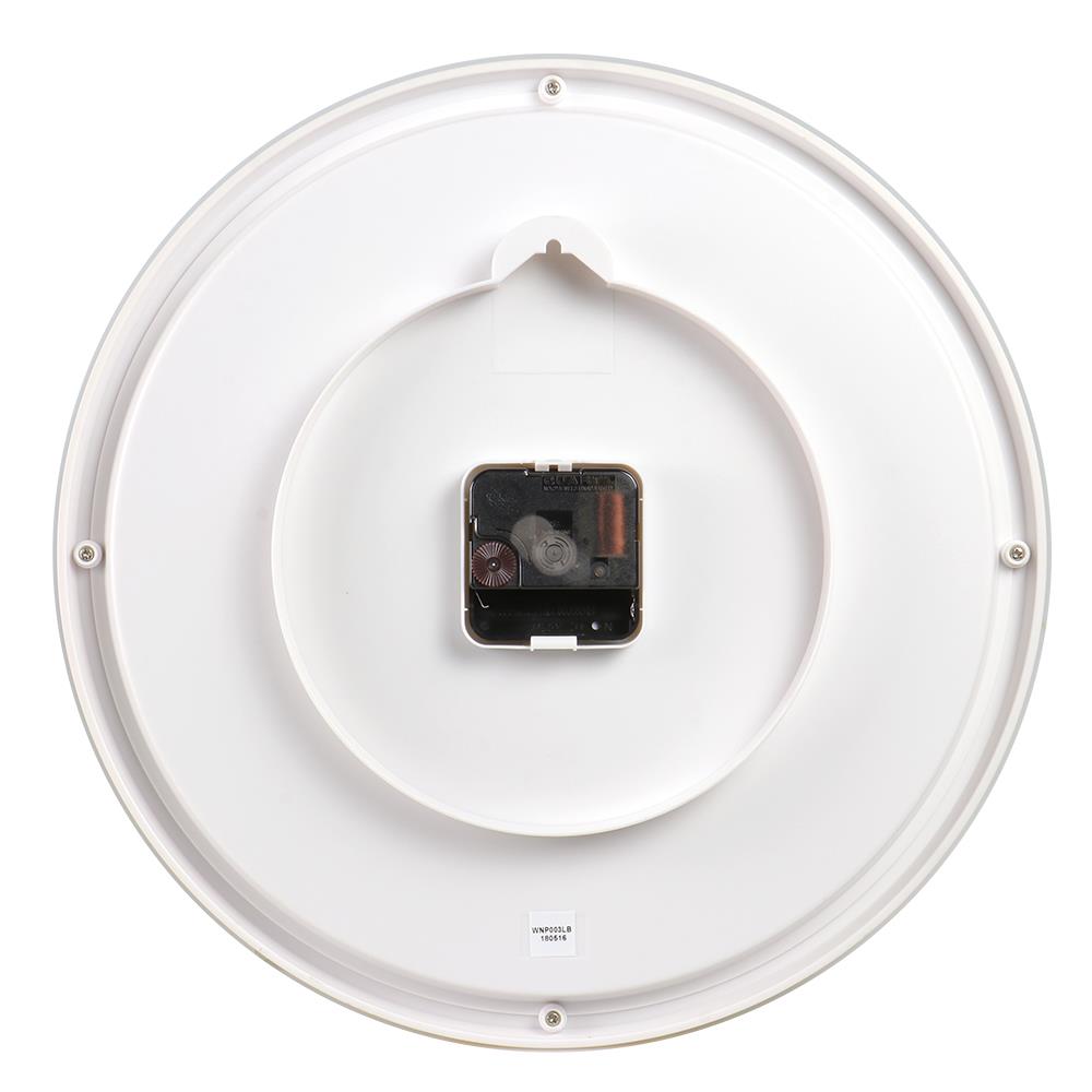 นาฬิกาแขวน DOGENI WNP003LB 13 นิ้ว สีน้ำตาลอ่อน