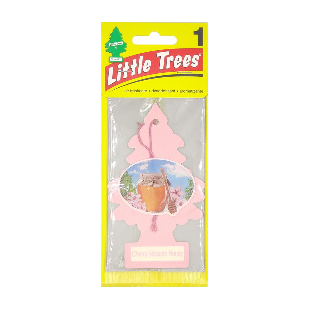 แผ่นหอมปรับอากาศ LITTLE TREES  0.21g CHERRY BLOSSOM HONEY