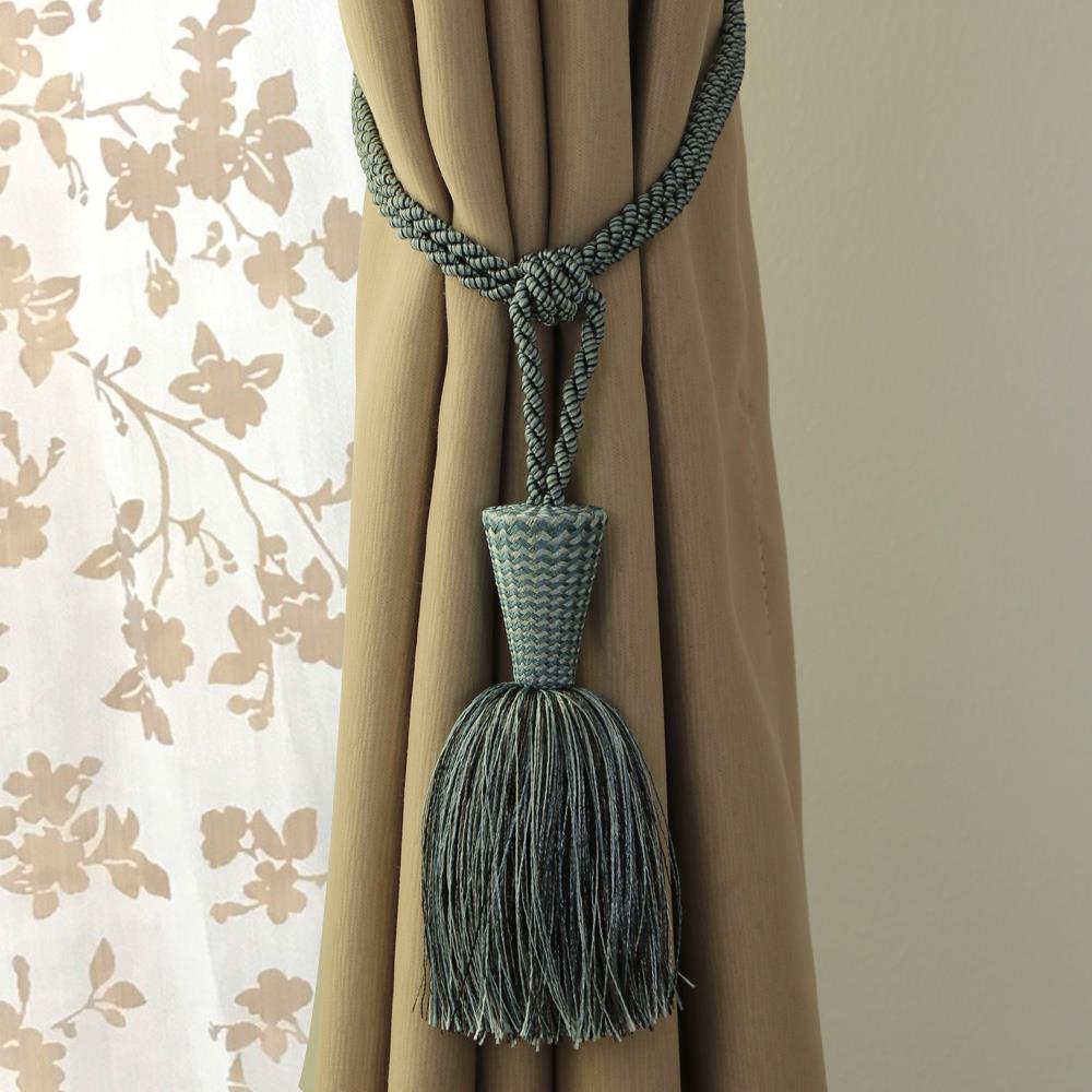 สายรวบม่าน HOME LIVING STYLE FUNNEL DOUBLE สีฟ้า