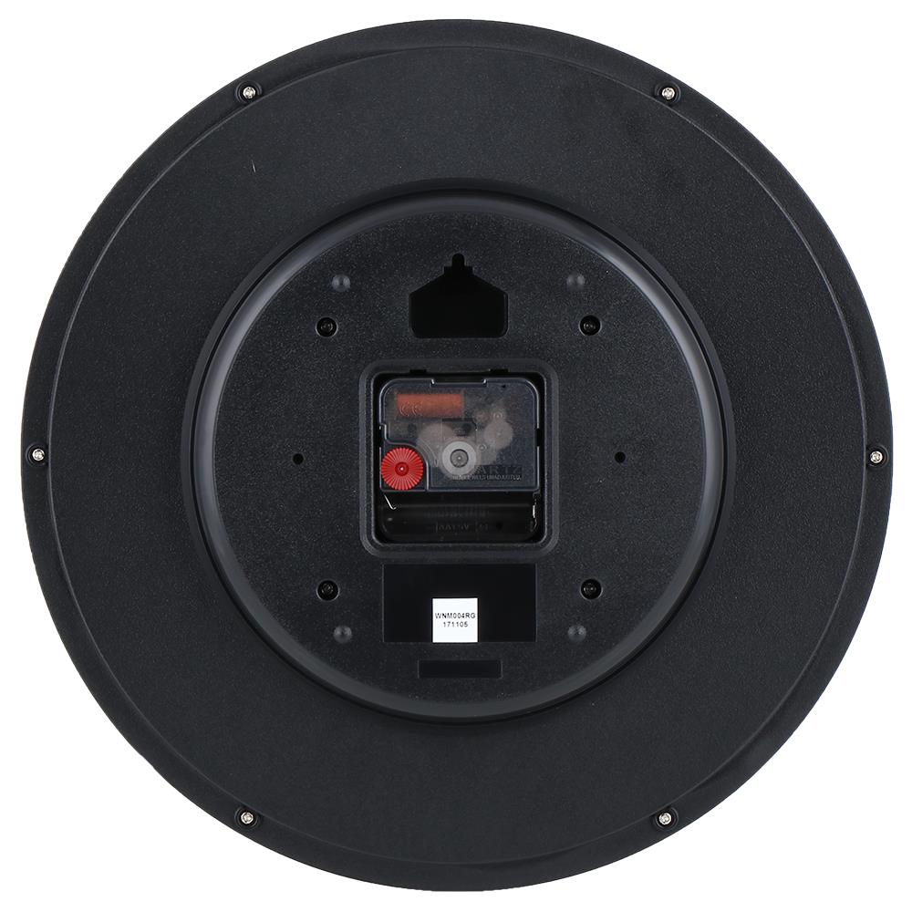 นาฬิกาแขวนอะลูมิเนียม DOGENI WNM004RG 12 นิ้ว สีโรสโกลด์