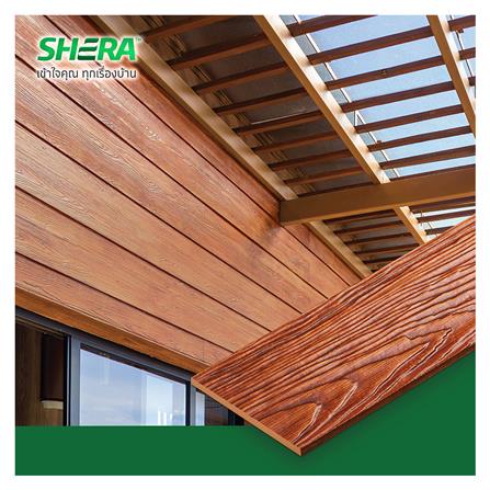 ไม้ฝา SHERA ชายน์ไลท์ 15X300X0.8 ซม. สีสักทอง 5 แผ่น_3