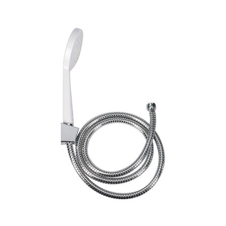 ชุดฝักบัวสายอ่อน 1 ระดับ LUZERN รุ่น HS-100W สีขาว_1