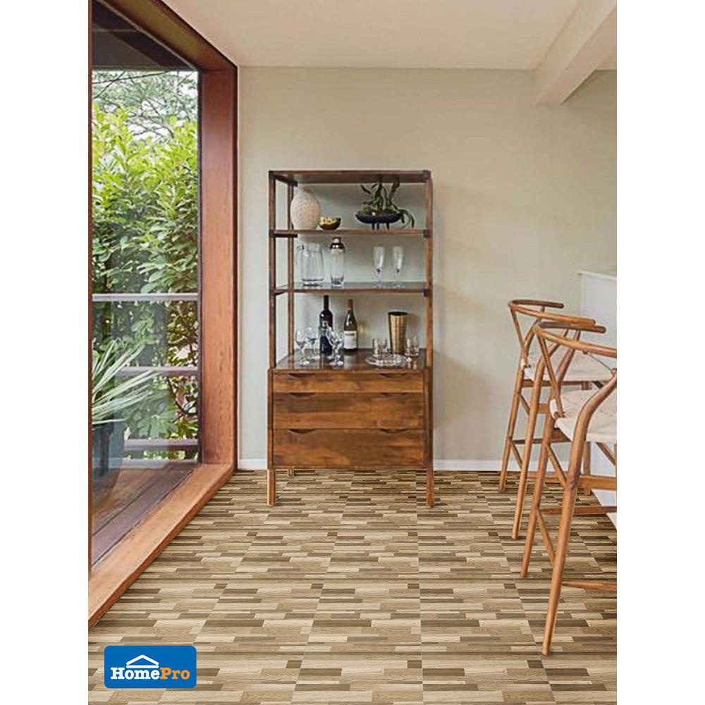 กระเบื้องพื้น 16x16 นิ้ว DURAGRES เลโก้วู๊ด น้ำตาล A