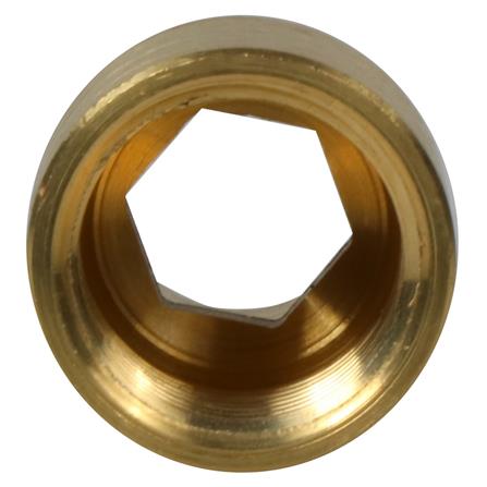 ข้อต่อหกเหลี่ยมในทองเหลือง CITY 1/2 นิ้วX35 มม._2