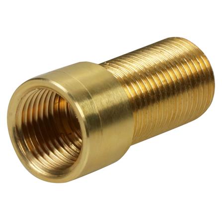 ข้อต่อตรงหกเหลี่ยมในทองเหลือง CITY 1/2 นิ้วX50 มม._1