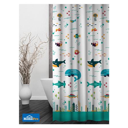 ม่านห้องน้ำ POLYESTER  MOYA ACS18001 180x180ซม._4