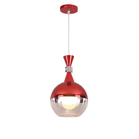 ไฟช่อ CST MODERN MD3211-RD แก้ว/โลหะ สีแดง 1 หัว