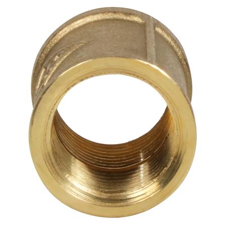 ข้อต่อตรงทองเหลือง FF CITY 1/2 นิ้ว_2