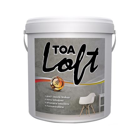 สีน้ำลอฟท์ TOA LOFT5 10 กิโลกรัม สีแดง_0