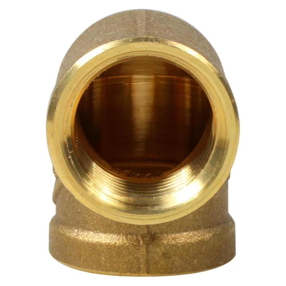 ข้องอ 90 เกลียวในเกลียวใน ทองเหลือง CITY 1/2 นิ้ว