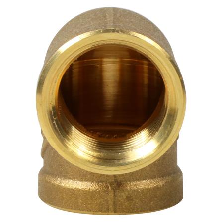 ข้องอ 90 เกลียวในเกลียวใน ทองเหลือง CITY 1/2 นิ้ว_1