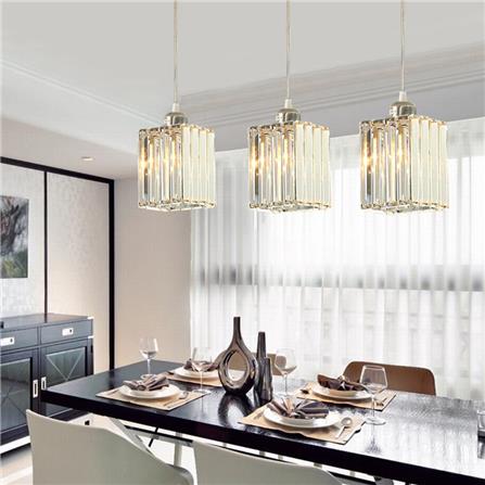 ไฟช่อ INOVA MP813 แก้ว/อะคริลิค/สีใส 3หัว_2