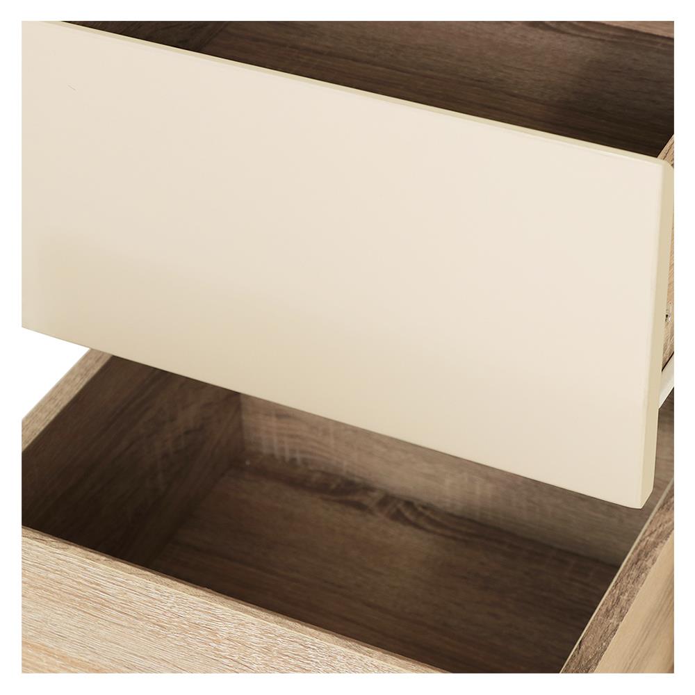 ตู้เตี้ยบานผสม FURDINI MEDIS สีโซลิดโอ๊ค