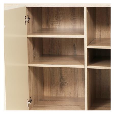 ตู้เตี้ยบานผสม FURDINI MEDIS สีโซลิดโอ๊ค_4