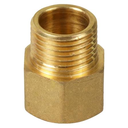 ข้อต่อหกเหลี่ยมทองเหลือง CITY 1/2 นิ้วX30 มม.