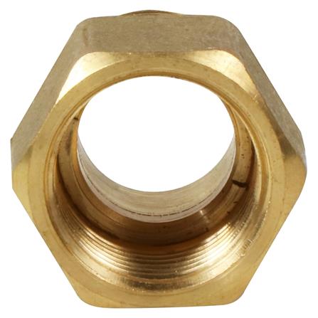 ข้อต่อหกเหลี่ยมทองเหลือง CITY 1/2 นิ้วX30 มม._2